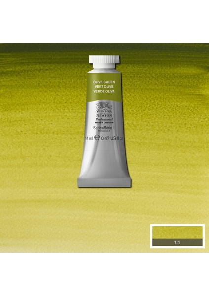 Professional Sulu Boya 14ML Olive Green 447 S.1