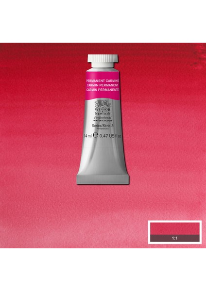 Professional Sulu Boya 14ML Permanent Carmine 479 S.3