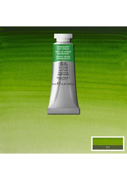 Professional Sulu Boya 14ML Permanent Sap Green 503 S.1