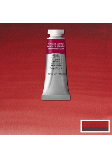 Professional Sulu Boya 14ML Perylene Maroon 507 S.3