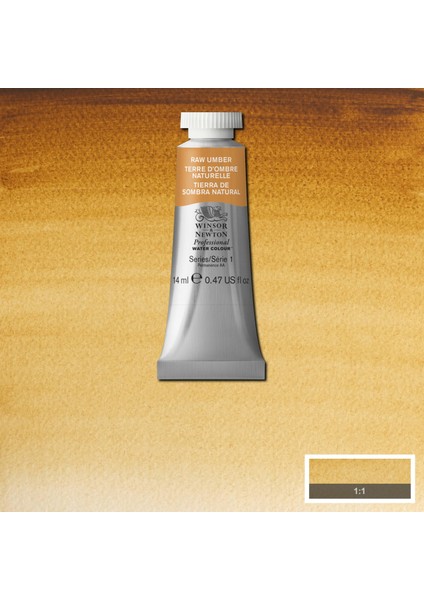 Professional Sulu Boya 14ML Raw Umber 554 S.1