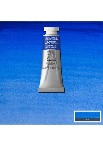 Professional Sulu Boya 14ML Ultramarine (Green Shade) 667 S.2