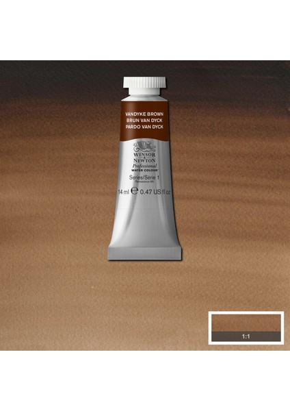 Professional Sulu Boya 14ML Vandyke Brown 676 S.1