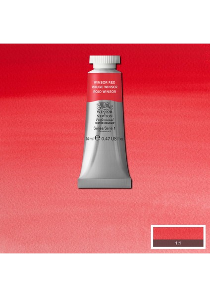Professional Sulu Boya 14ML Winsor Red 726 S.1