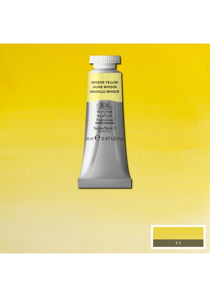 Professional Sulu Boya 14ML Winsor Yellow 730 S.1