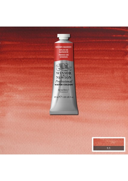 Professional Sulu Boya 37ML Brown Madder 056 S.1