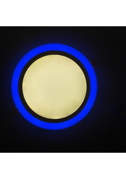 Gün Işığı Mavi Sıva Altı Spot Panel Led Armatür 18+6 Watt