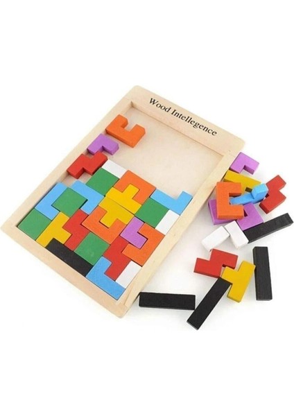 Ahşap Oyuncak Tetris