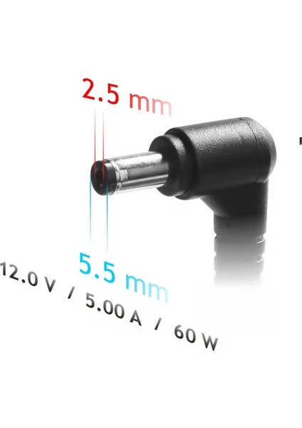 Sony Jtx V9 SDM-HS53 Jtx V7 Uyumlu Adaptör 12 Volt 5 Amper ( 4 Amperle Uyumlu ) 5.5mm 2.5mm - 12V 5A fiyatları