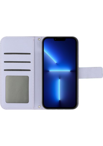Apple Iphone 13 Pro 6.1 Inç HT04 Basılı Sunçiçeği Pu Deri Cüzdan Stand Kapağı Manyetik Toka Cilt Touch Telefon Kılıfı Omuz Kayışı (Yurt Dışından) indirimleri