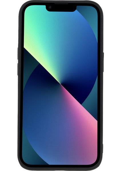 Apple Iphone 13 Mini 5.4 Inç Anti Tütlü Kart Yuvası Telefon Kılıfı Pu Deri+Tpu+Pc Hassas Kesim Tasarım Koruyucu Kapak (Yurt Dışından)