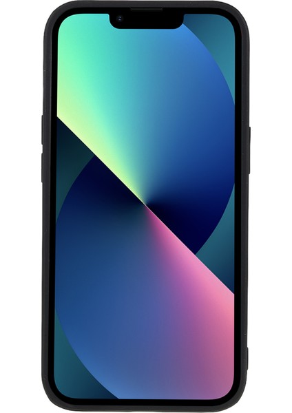 Apple Iphone 13 Mini 5.4 Inç Anti Tütlü Kart Yuvası Telefon Kılıfı Pu Deri+Tpu+Pc Hassas Kesim Tasarım Koruyucu Kapak (Yurt Dışından)