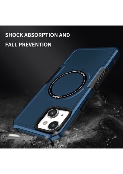 Apple Iphone 13 6.1 Inç Kamera Lens Çerçevesi Tasarım Telefon Kılıfı Magsafe Anti-Cratch Pc + Tpu Kapağı Ile Uyumlu (Yurt Dışından) fiyatları