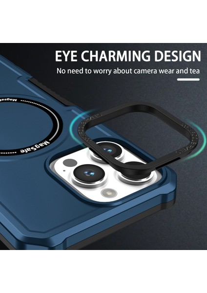 Magsafe Kamera Lens Çerçeve Tasarım Pc + Tpu Şok Geçirmez Hibrid Telefon Kapağı Ile Uyumlu Apple Iphone 13 Pro 6.1 Inç Telefon Kılıfı Için (Yurt Dışından) fırsatları