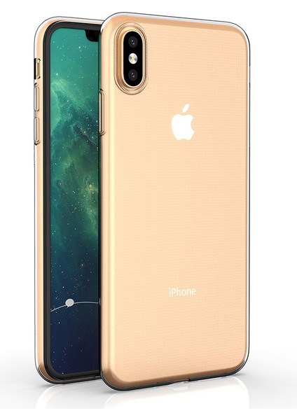 Apple Iphone x / Xs Için 5.8 Inç Ultra Slim Super Clear Anti-Cratch Cep Telefon Kılıfı Şok Geçirmez Esnek Tpu Kapağı (Yurt Dışından)