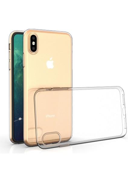 Apple Iphone x / Xs Için 5.8 Inç Ultra Slim Super Clear Anti-Cratch Cep Telefon Kılıfı Şok Geçirmez Esnek Tpu Kapağı (Yurt Dışından)