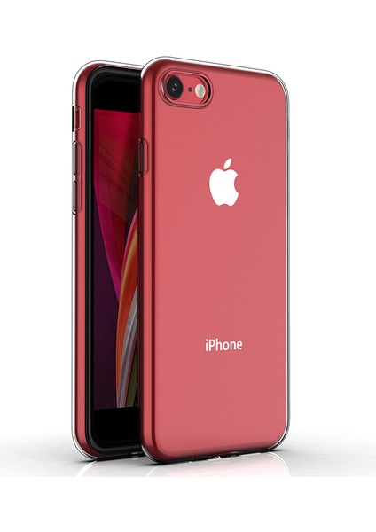 Apple Iphone 8/7 / Se (2020) / Se (2022) Için Anti Dust Cep Telefonu Kılıfı Ultra Slim Hd Şok Geçirmez Esnek Tpu Kapağı (Yurt Dışından)
