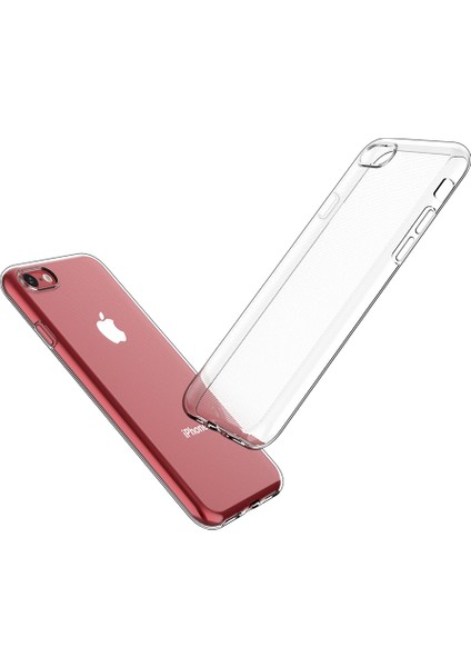 Apple Iphone 8/7 / Se (2020) / Se (2022) Için Anti Dust Cep Telefonu Kılıfı Ultra Slim Hd Şok Geçirmez Esnek Tpu Kapağı (Yurt Dışından)
