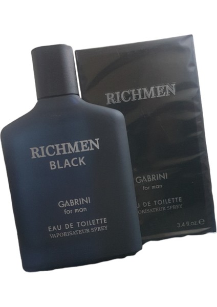 Rıchmen Black Edt 100 ml Vaporısateur Sprey Erkek Parfümü fiyatları