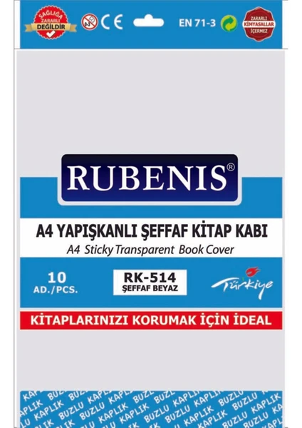 Kitap Kabı 10 Lu 2 takım