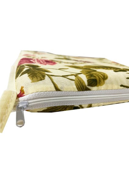 Sandalye Minderi Eko 1 Adet Bağcıklı Bahçe Minderi (Ingiliz Gülü)Yıkanabilir fiyatları