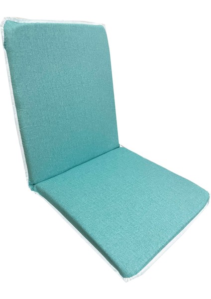 Sandalye Minderi Arkalıklı Lastikli Fermuarlı Süngerli-1 Adet(Su Yeşili Kırçıllı)Yıkanabilir fiyatları