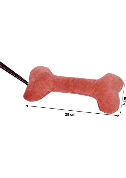 Köpek Kemik Oyuncak Ipli Çekiştirmeli Kumaş Elyaf Dolgulu Boy 25 cm En 6 cm fiyatları