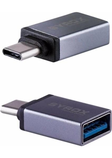 Usb-3 Den Type C Ye Dönüştürücü Otg DT13
