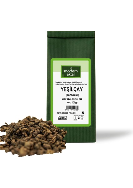 Yeşil Çay Tomurcuk Green Tea 100 gr