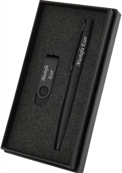 Kişiye Özel Kalem ve 32 GB USB Bellek Kişiye Özel Kalem Seti