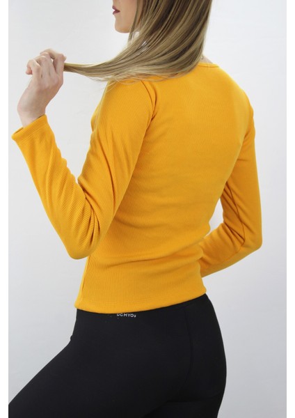 V Yaka Bluz Hardal modelleri