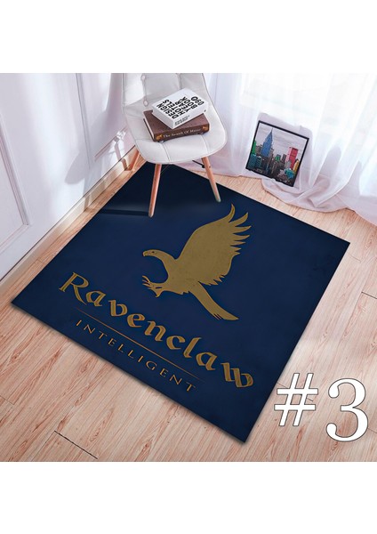 Harry Potter Halısı Çocuk Genç Odası Halısı Hogwarts Binaları Harry Potter Grupları Dijital Baskı
