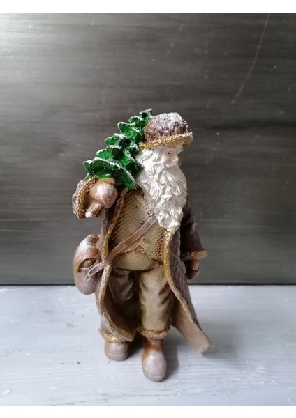 Beners Design Kahverengi Paltolu Noel Baba Biblo