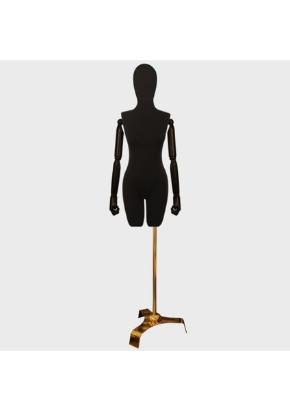 38 Beden Gold Ayaklı Pantolon Giyebilen Terzi Mankeni Vitrin Mankeni Prova Mankeni indirimleri