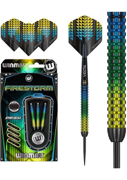 Firestorm % 90 Tungsten Çelik Uçlu Dart Oku