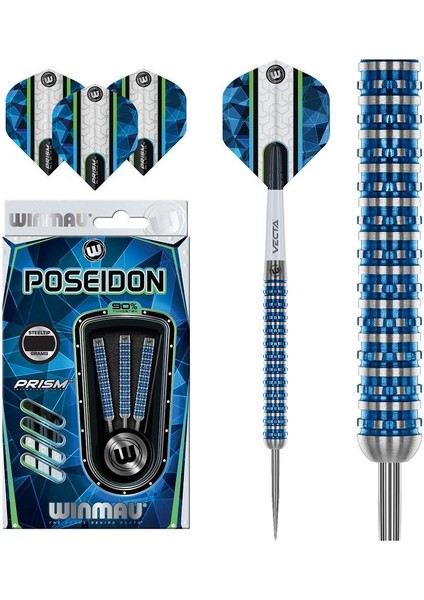 Poseidon % 90 Tungsten Çelik Uçlu Dart Oku