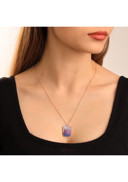 925 Ayar Gümüş Elegant Kolye