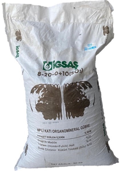 Çim Coşturan Np Li Katı Organomineral Gübre 50 kg