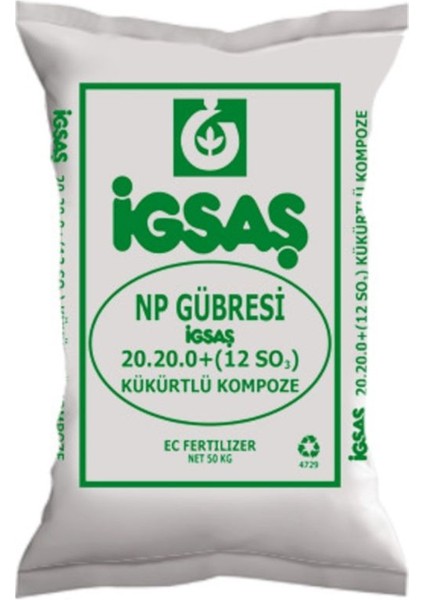 20.20.0 Kompoze Gübre – Taban Gübresi 50 kg