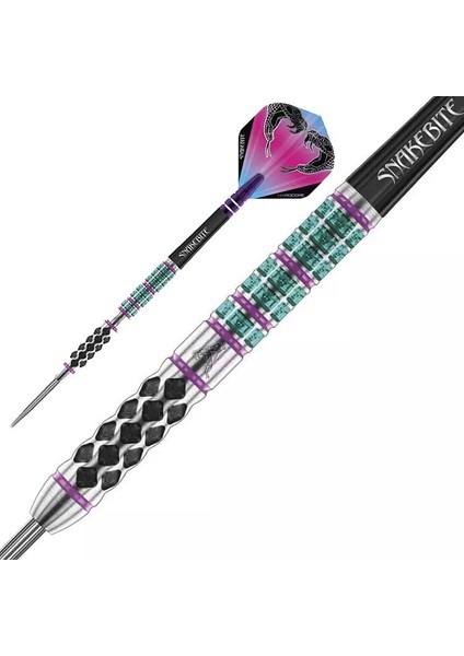 Peter Wright Snakebite Supa-Venom % 90 Tungsten Çelik Uçlu Dart Oku