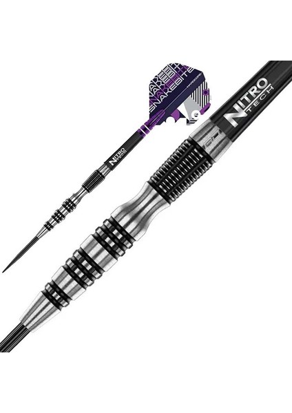 Peter Wright Snakebite Black Racer % 90 Tungsten Çelik Uçlu Dart Oku