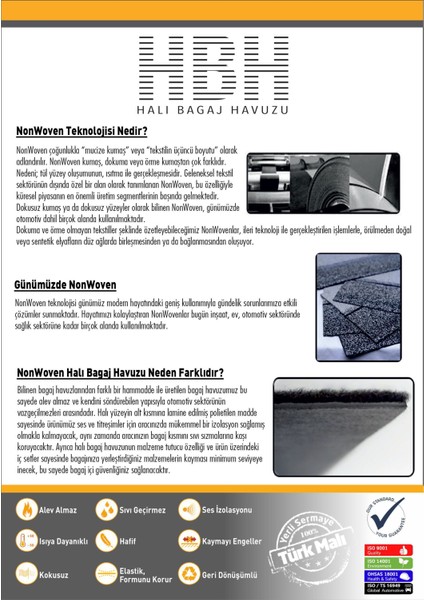 Seat Ibiza Alt Raf Halı Bagaj Havuzu (2022 Sonrası)