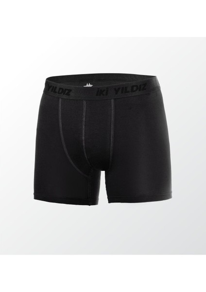 Iki Yıldız Lıkralı Boxer 6 Adet Siyah