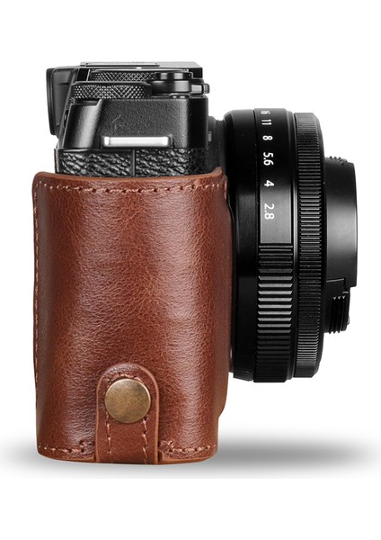 Fujifilm X-E4 Gerçek Deri Yarım Kamera Çantası fiyatları