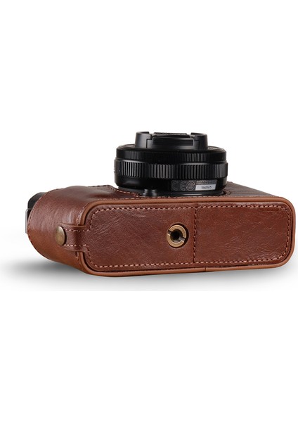 Fujifilm X-E4 Gerçek Deri Yarım Kamera Çantası modelleri