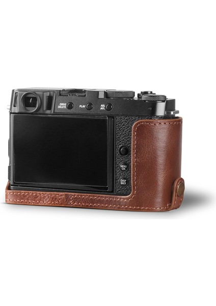 Fujifilm X-E4 Gerçek Deri Yarım Kamera Çantası indirimleri