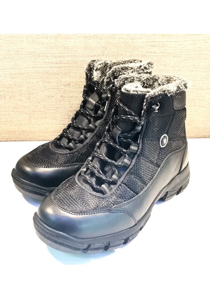 410 Çocuk Kürklü Bot Siyah modelleri