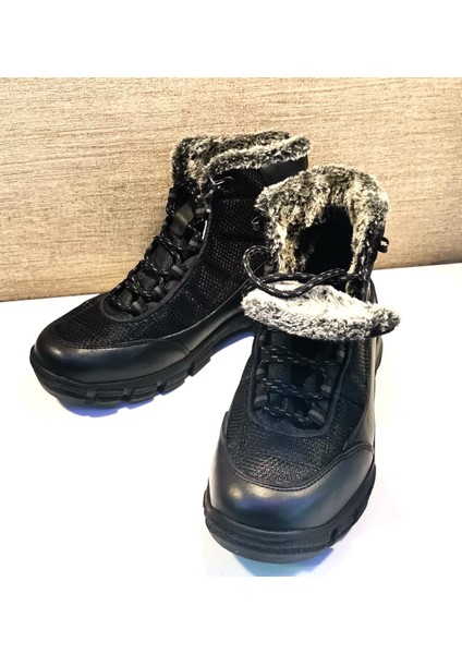 410 Çocuk Kürklü Bot Siyah indirimleri