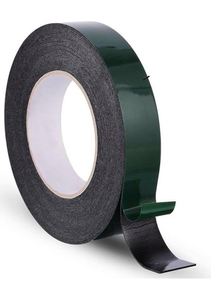 Çift Taraflı Bant Siyah 4 cm x 2 Metre