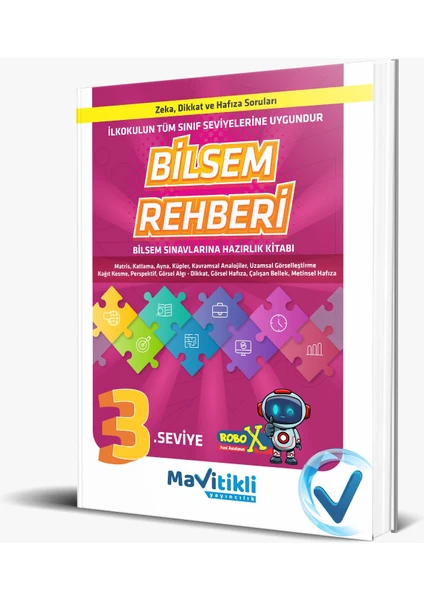 Mavitikli Yayıncılık Bilsem Rehberi 3.seviyesoru Bankası